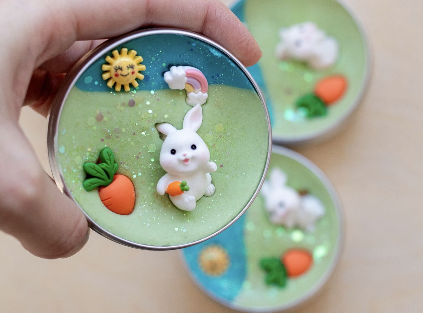 Easter Bunny Playdough